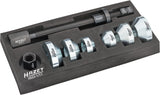 Hazet 4933-1/11 Double cone wheel bearing tool set