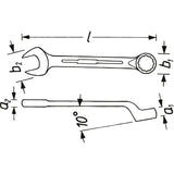 Hazet 603-24 Combination wrench