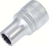 Hazet 900AZ-3/8 1⁄2″ Socket ∙ Outside 12-point traction profile ∙ 3/8″