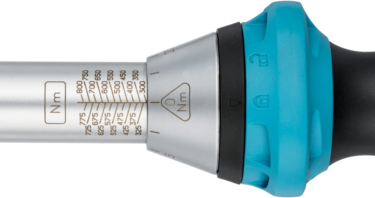 Hazet 5145-3CT 3⁄4″ Torque wrench ∙ 300 – 800 Nm ∙ ±3%