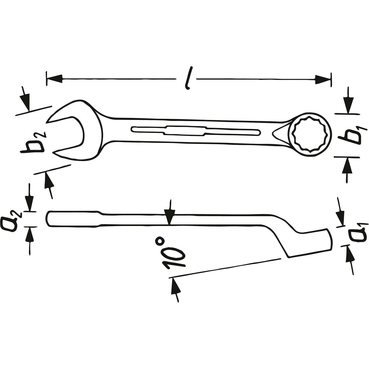 Hazet 603-17 Combination wrench
