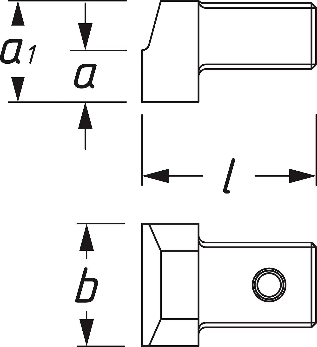 Hazet 6430C Blank-end insert
