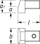 Hazet 6430C Blank-end insert