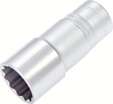 Hazet 900TZ-27 1⁄2″ Socket ∙ Outside 12-point traction profile ∙ 27 mm