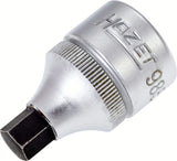 Hazet 985-8 1⁄2″ Screwdriver socket ∙ Inside hexagon profile ∙ 8 mm