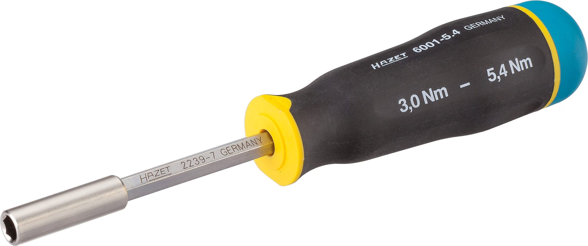Hazet 6001-5.4/3 1⁄4″ Torque screwdriver ∙ 3 – 5.4 Nm ∙ ±6%