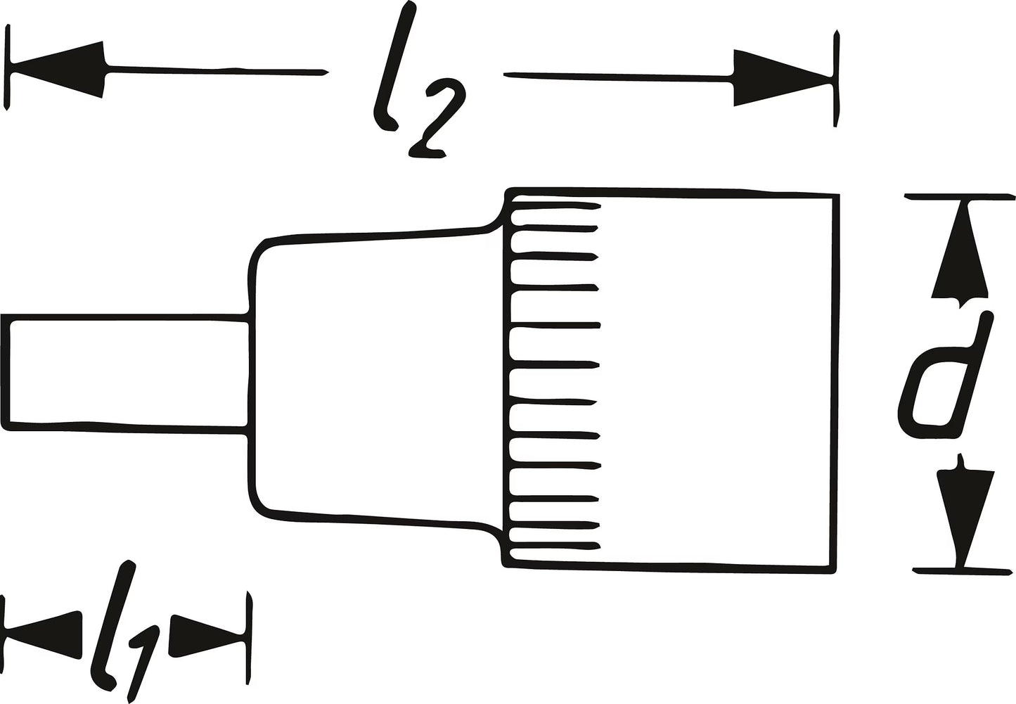 Hazet 985-8 1⁄2″ Screwdriver socket ∙ Inside hexagon profile ∙ 8 mm