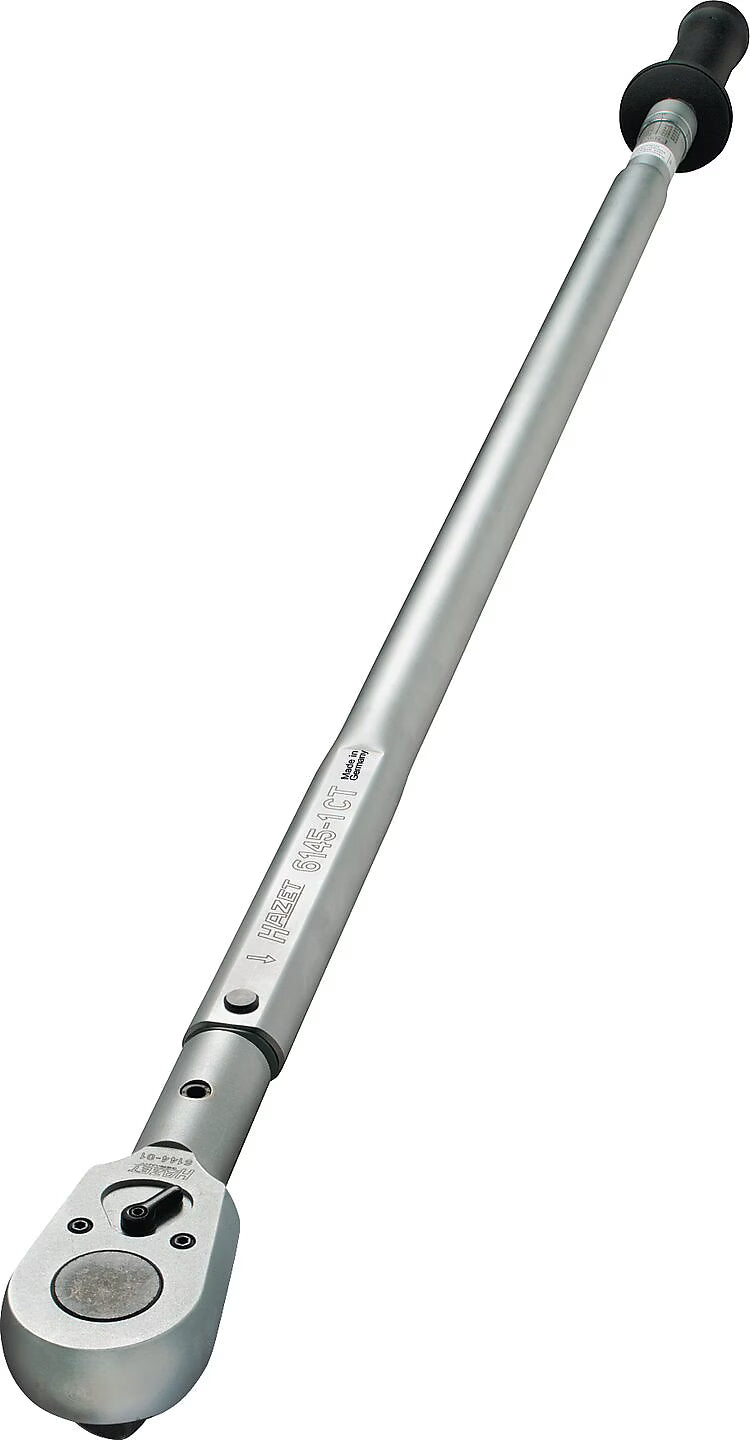 Hazet 6145-1CTCAL 3⁄4″ Torque wrench with DAkkS calibration certificate ∙ 300 – 800 Nm ∙ ±2%