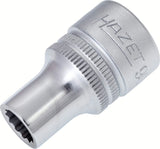 Hazet 900Z-9 1⁄2″ Socket ∙ Outside 12-point traction profile ∙ 9 mm
