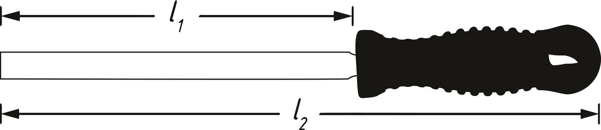 Hazet 4968-5 Brake calliper file