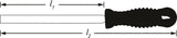 Hazet 4968-5 Brake calliper file