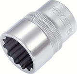 Hazet 900Z-21 1⁄2″ Socket ∙ Outside 12-point traction profile ∙ 21 mm
