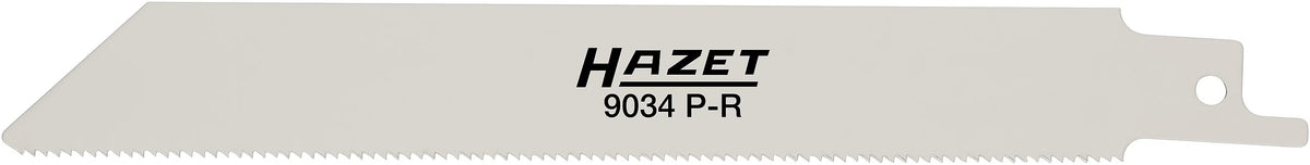 Hazet 9034P-R/5 Reciprocating sabre saw blades∙ 18 teeth / inch ∙ bevelled ∙ corrugated teeth ∙ total length: 153 mm