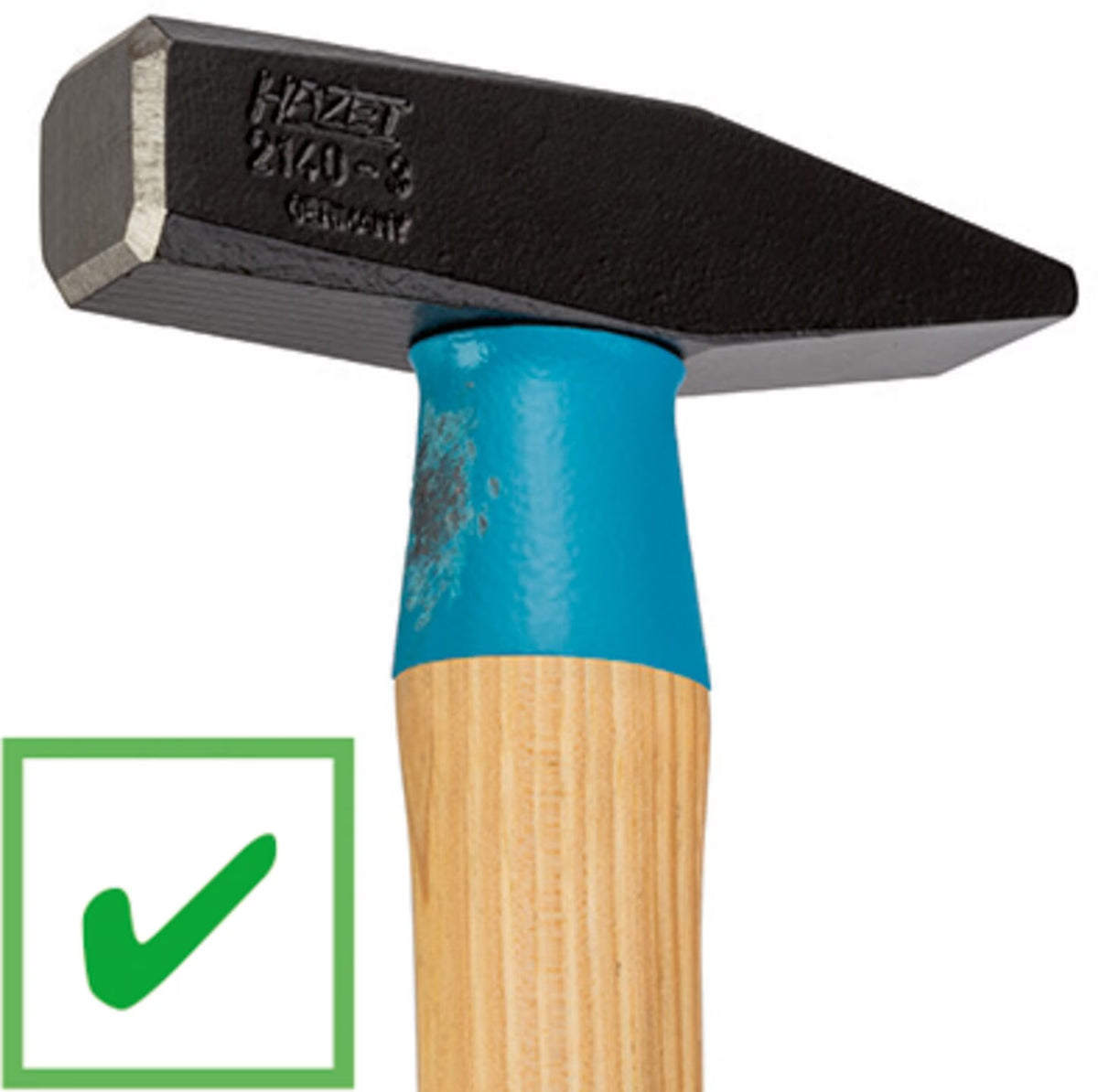 Hazet 2140-100 BluGuard engineer's hammer