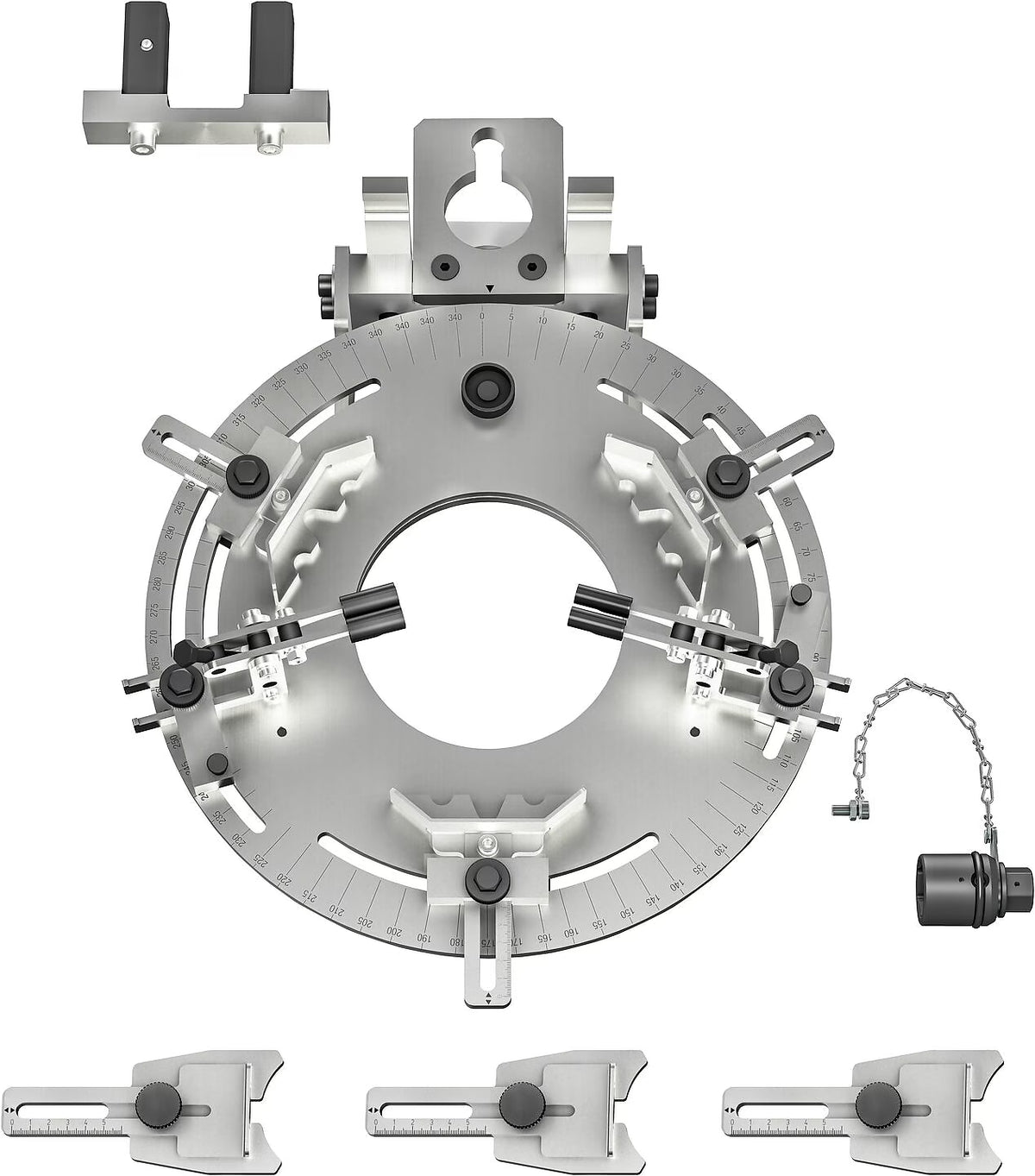 Hazet 4903-2 Universal clamping disc ∙ adjustable
