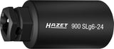 Hazet 900SLG6-24  1⁄2″ ∙ 24 mm outside hexagon Impact socket ∙ Outer 6-point traction profile ∙ 24 mm