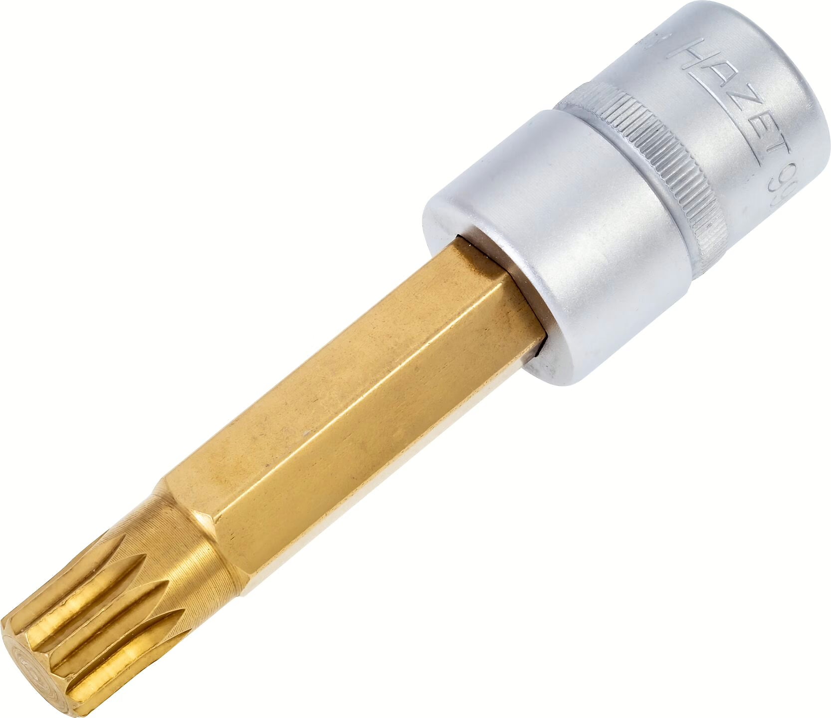 Hazet 990LG-14 1⁄2″ Screwdriver socket ∙ Internal serration profile XZN ∙ M14