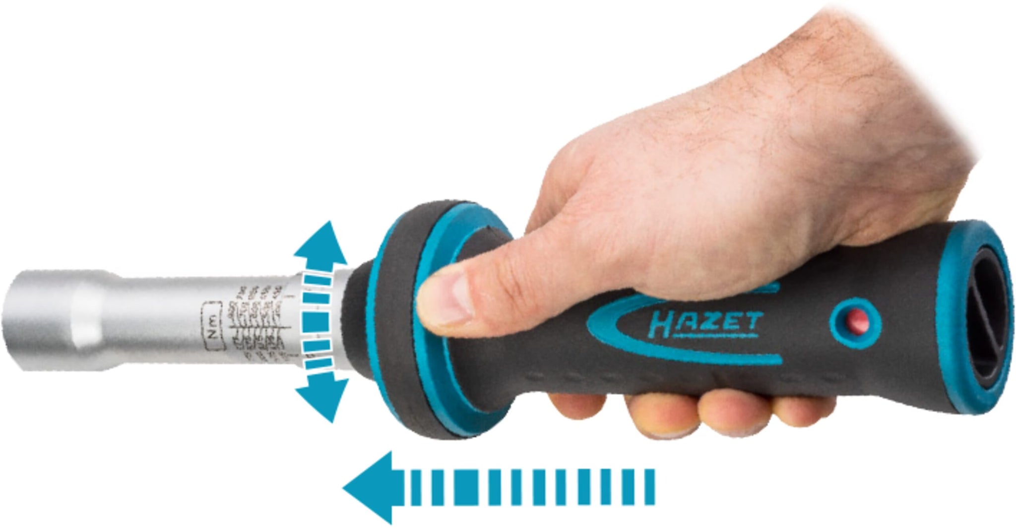 Hazet 6150-1CT 3⁄4″ Torque wrench ∙ 400 – 1000 Nm ∙ ±3%