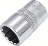 Hazet 900Z-17  1⁄2″ Socket ∙ Outside 12-point traction profile ∙ 17 mm