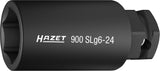 Hazet 900SLG6-24  1⁄2″ ∙ 24 mm outside hexagon Impact socket ∙ Outer 6-point traction profile ∙ 24 mm