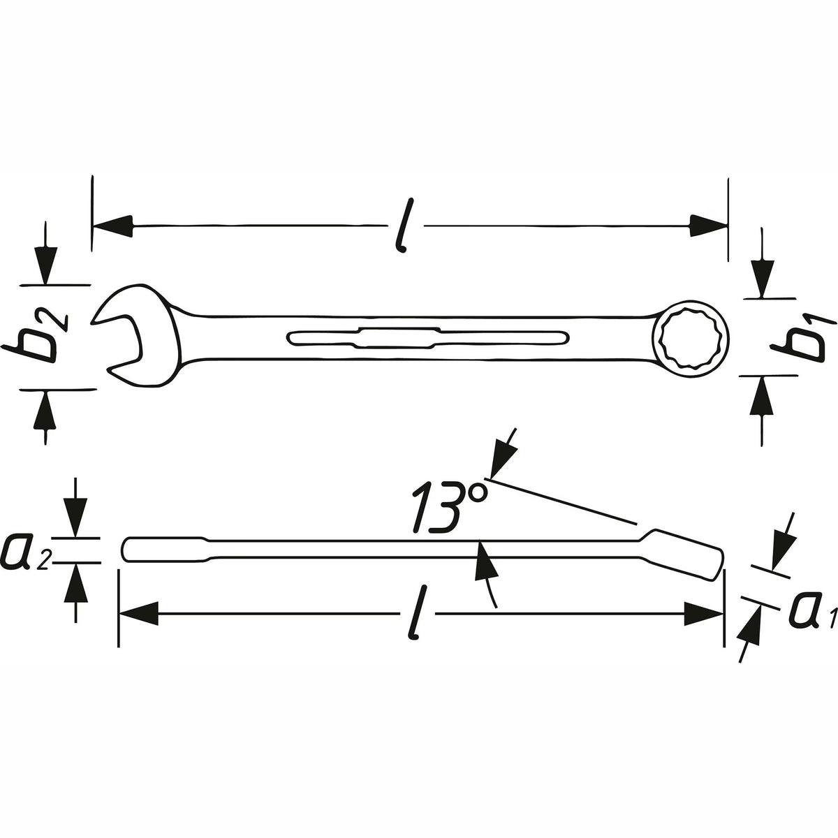 Hazet 606-27 Ratcheting combination wrench
