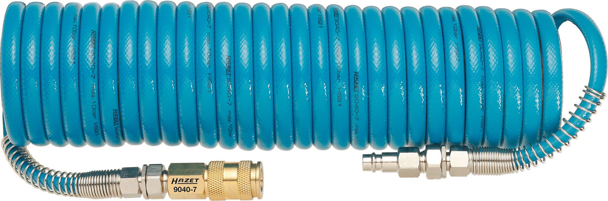 Hazet 9040-7 Spiral hose ∙ 7.62 m ∙ 6.35 mm inner diameter