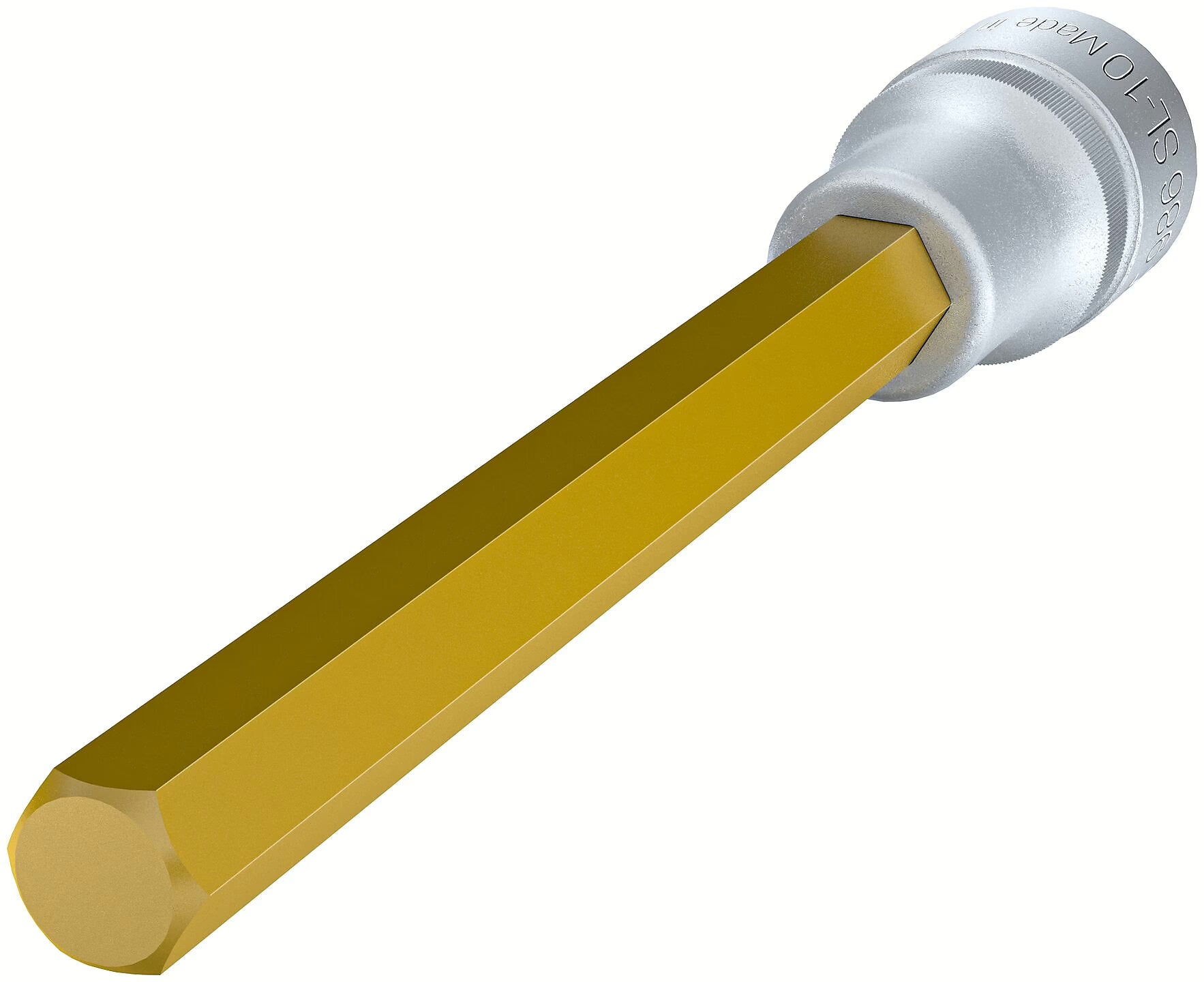 Hazet 986SL-10 1⁄2″ Screwdriver socket ∙ Inside hexagon profile ∙ 10 mm