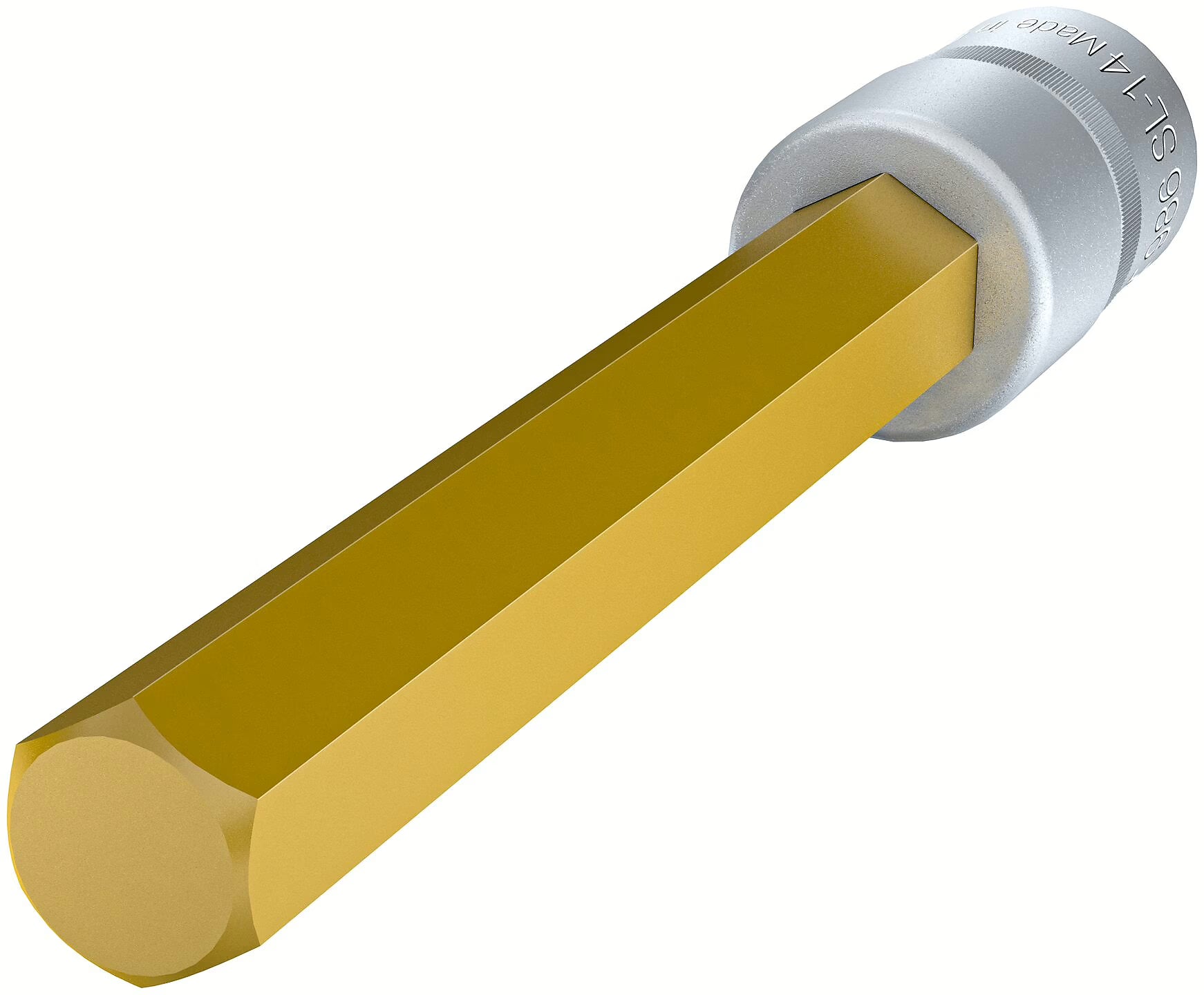 Hazet 986SL-14 1⁄2″ Screwdriver socket ∙ Inside hexagon profile ∙ 14 mm