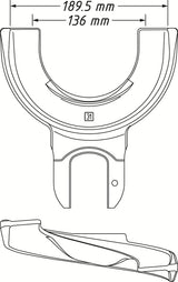 Hazet 4900-31  Tensioning jaw