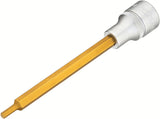 Hazet 986SL-4 1⁄2″ Screwdriver socket ∙ Inside hexagon profile ∙ 4 mm