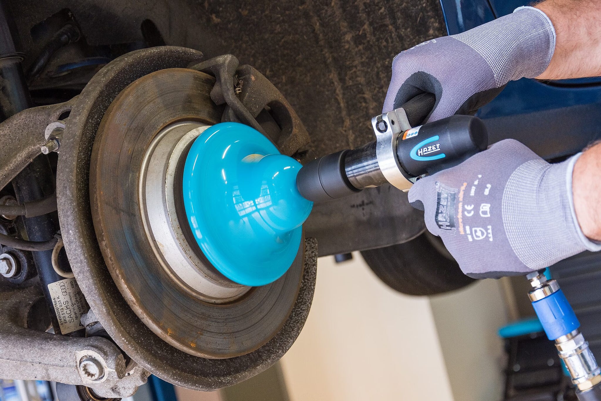 Hazet 4960R-160/4 Wheel Hub Grinder