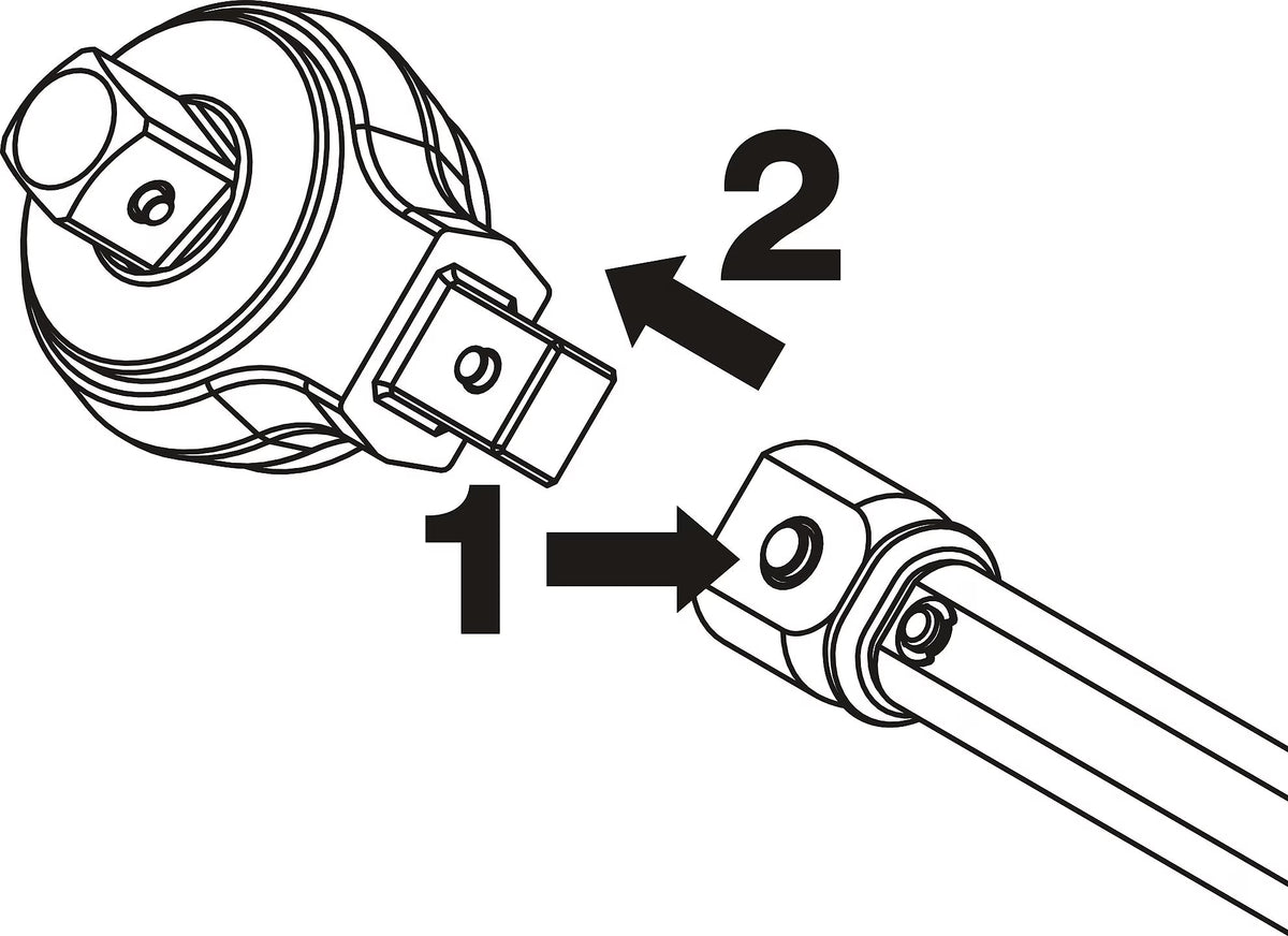 Hazet 6606D-18 Ratcheting insert box-end wrench