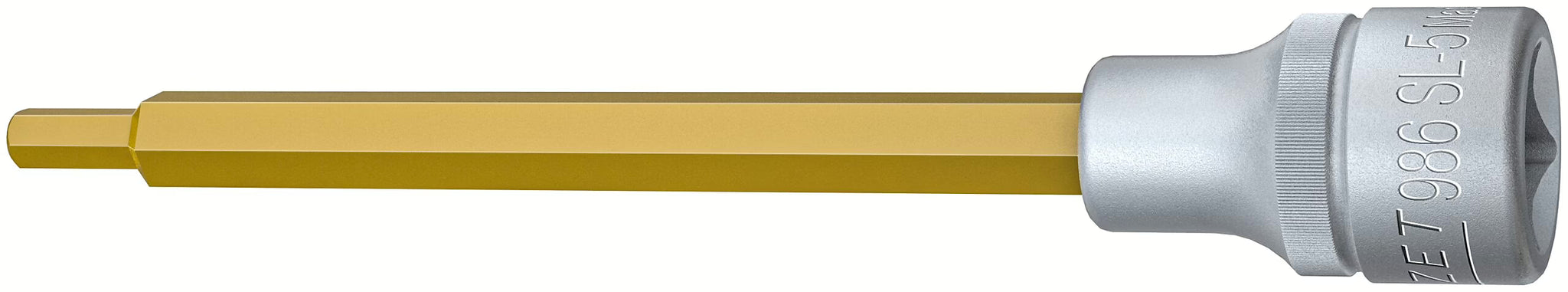 Hazet 986SL-5 1⁄2″ Screwdriver socket ∙ Inside hexagon profile ∙ 5 mm