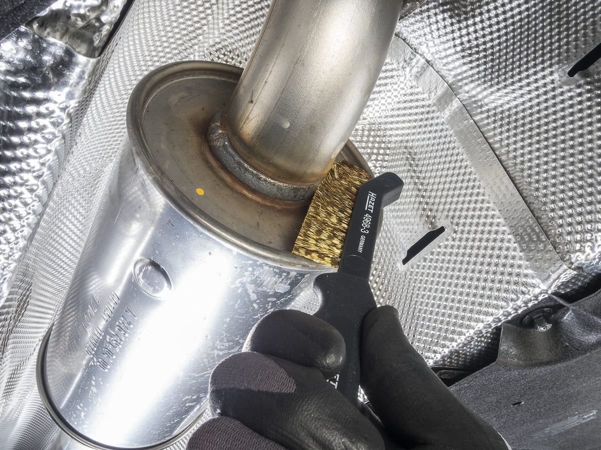 Hazet 4968-3 Brass brake calliper brush