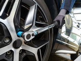 Hazet 6121-1CTCAL  1⁄2″ Torque wrench with DAkkS calibration certificate ∙ 20 – 120 Nm ∙ ±2% ∙ With HiPer reversible ratchet