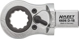 Hazet 6606D-17 Ratcheting insert box-end wrench