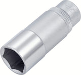 Hazet 880LG-17  3⁄8″ Socket ∙ Outer 6-point traction profile ∙ 17 mm