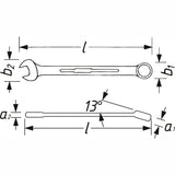 Hazet 606-16 Ratcheting combination wrench