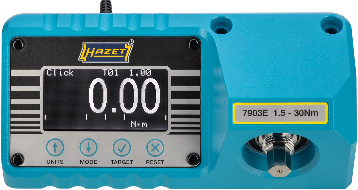Hazet 7903E Torque tester ∙ electronic ∙ 1.5– 30 Nm