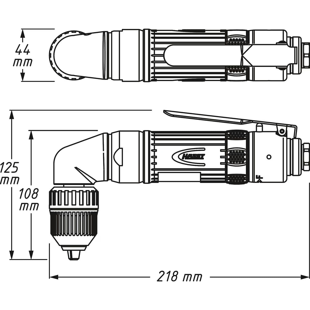 Hazet 9030N-5 Angle drill