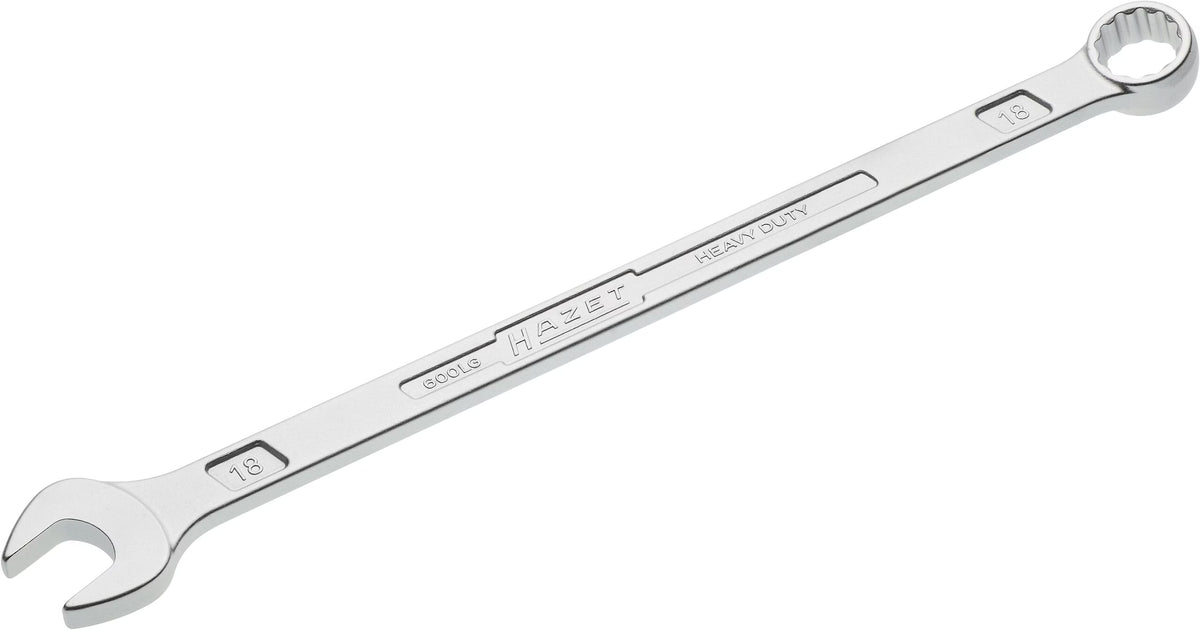 Hazet 600LG-18 Combination wrench ∙ extra long ∙ slim design