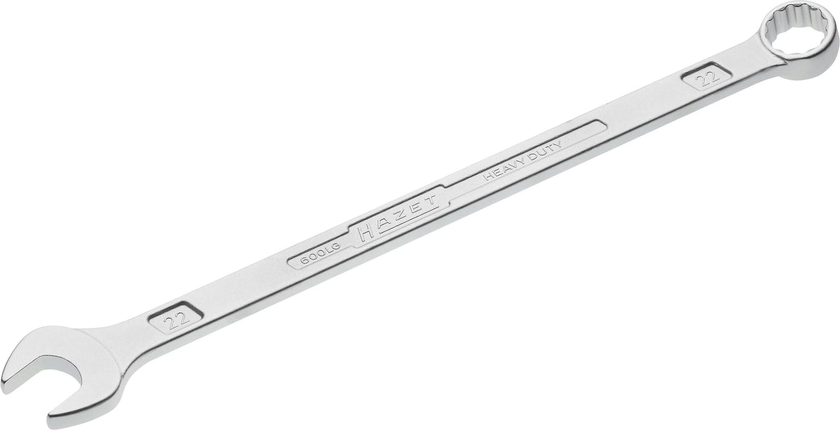 Hazet 600LG-22 Combination wrench ∙ extra long ∙ slim design