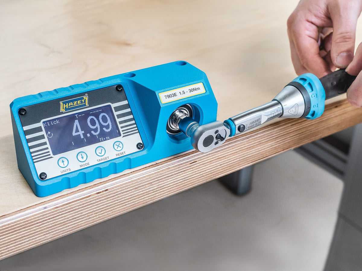 Hazet 7903E Torque tester ∙ electronic ∙ 1.5– 30 Nm