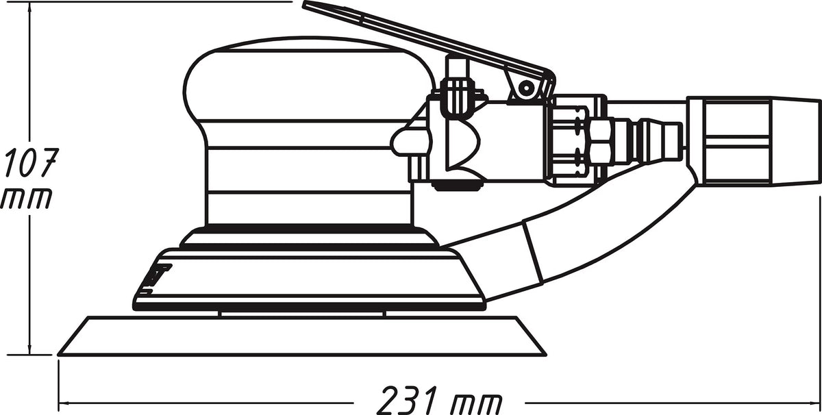 Hazet 9033-2 Orbital sander