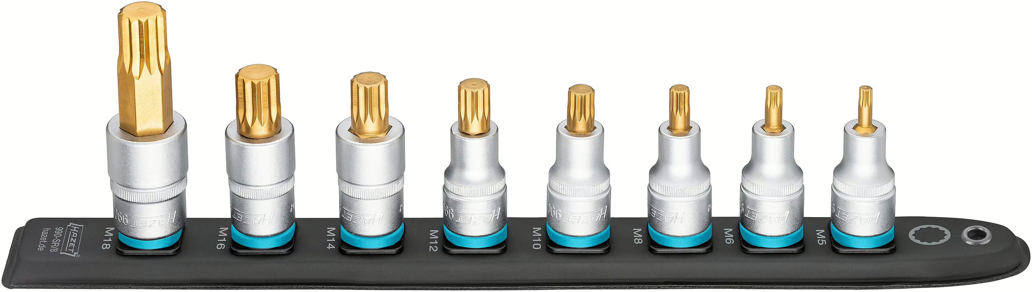 Hazet 990-SR/8 SmartRail ∙ Flexible plastic plug-in rail