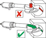 Hazet 9033P-8 Angle grinder