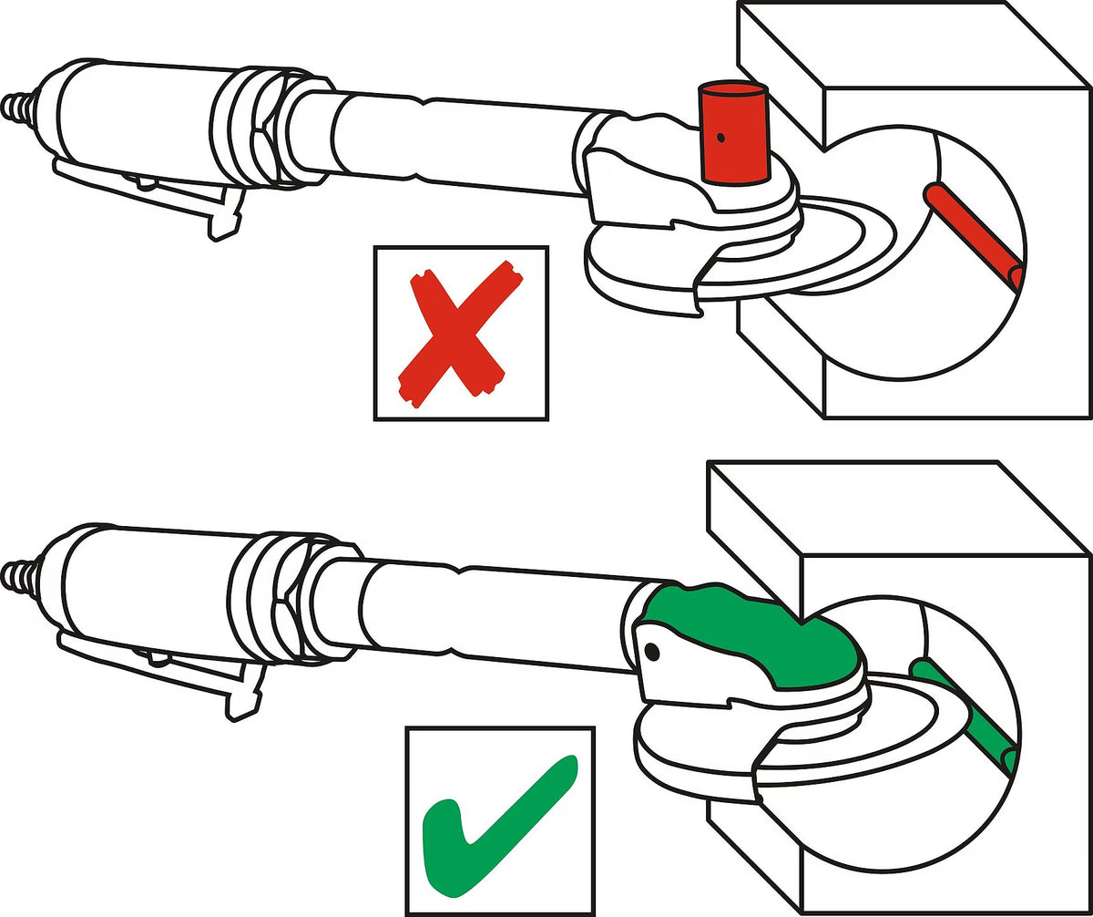 Hazet 9033P-8 Angle grinder