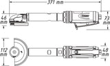 Hazet 9033P-8 Angle grinder