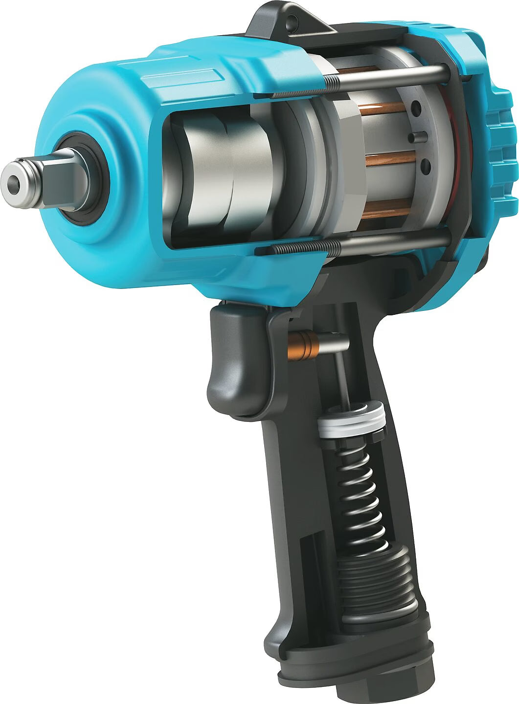 Hazet 9012TT 1⁄2″ Twin Turbo impact wrench ∙ 2200 Nm