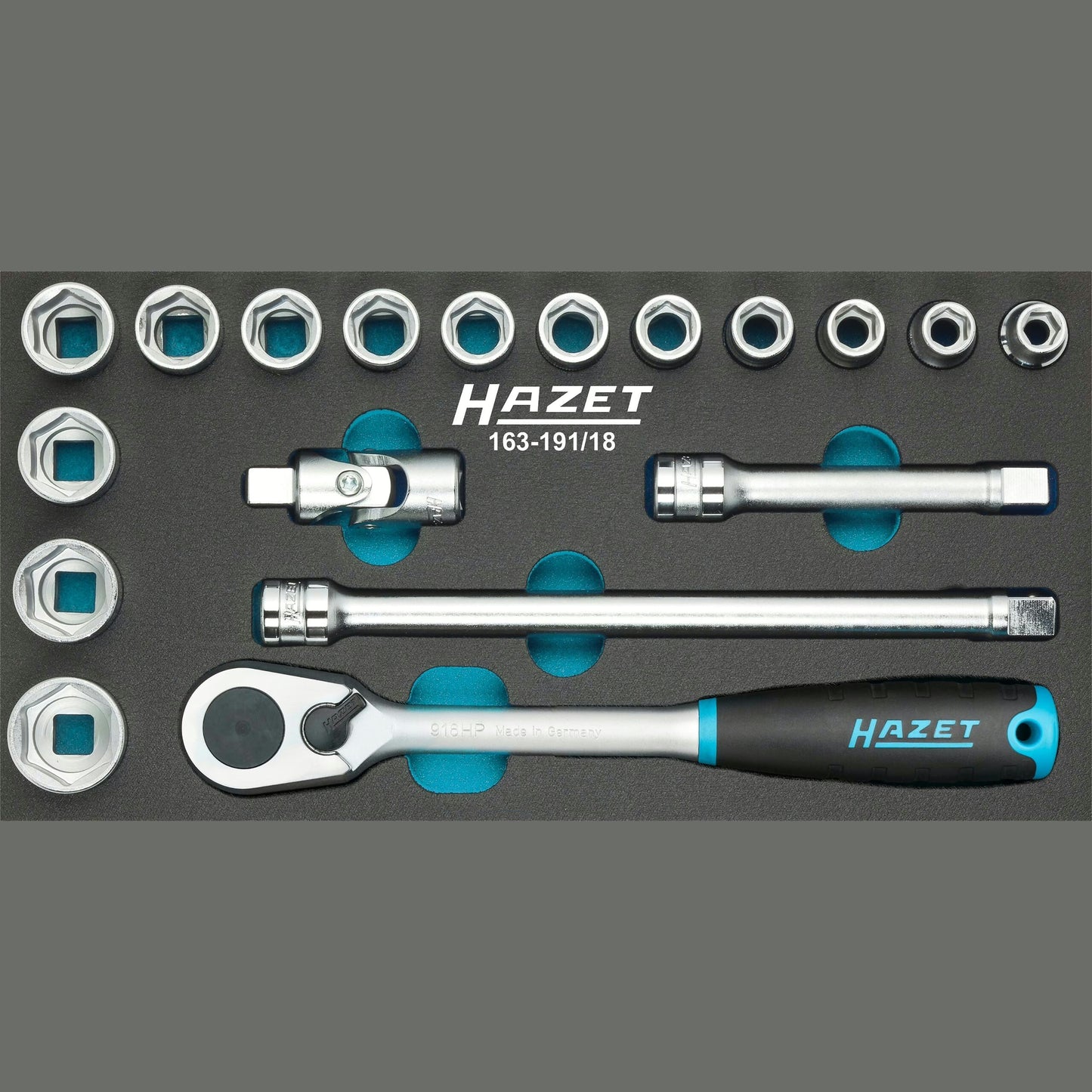 Hazet 163-191/18  Socket set